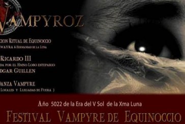 Festival Vampyre de Ekinoccio el 23/03 en Salón Sangre Vampyroz