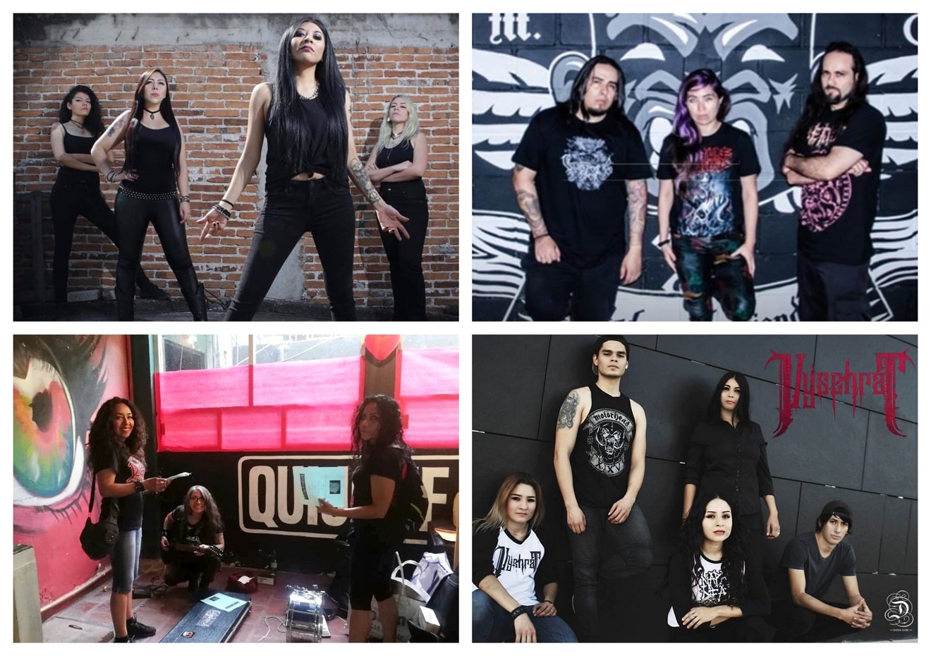 I Encuentro Internacional de Mujeres en el Metal - Bandas 01