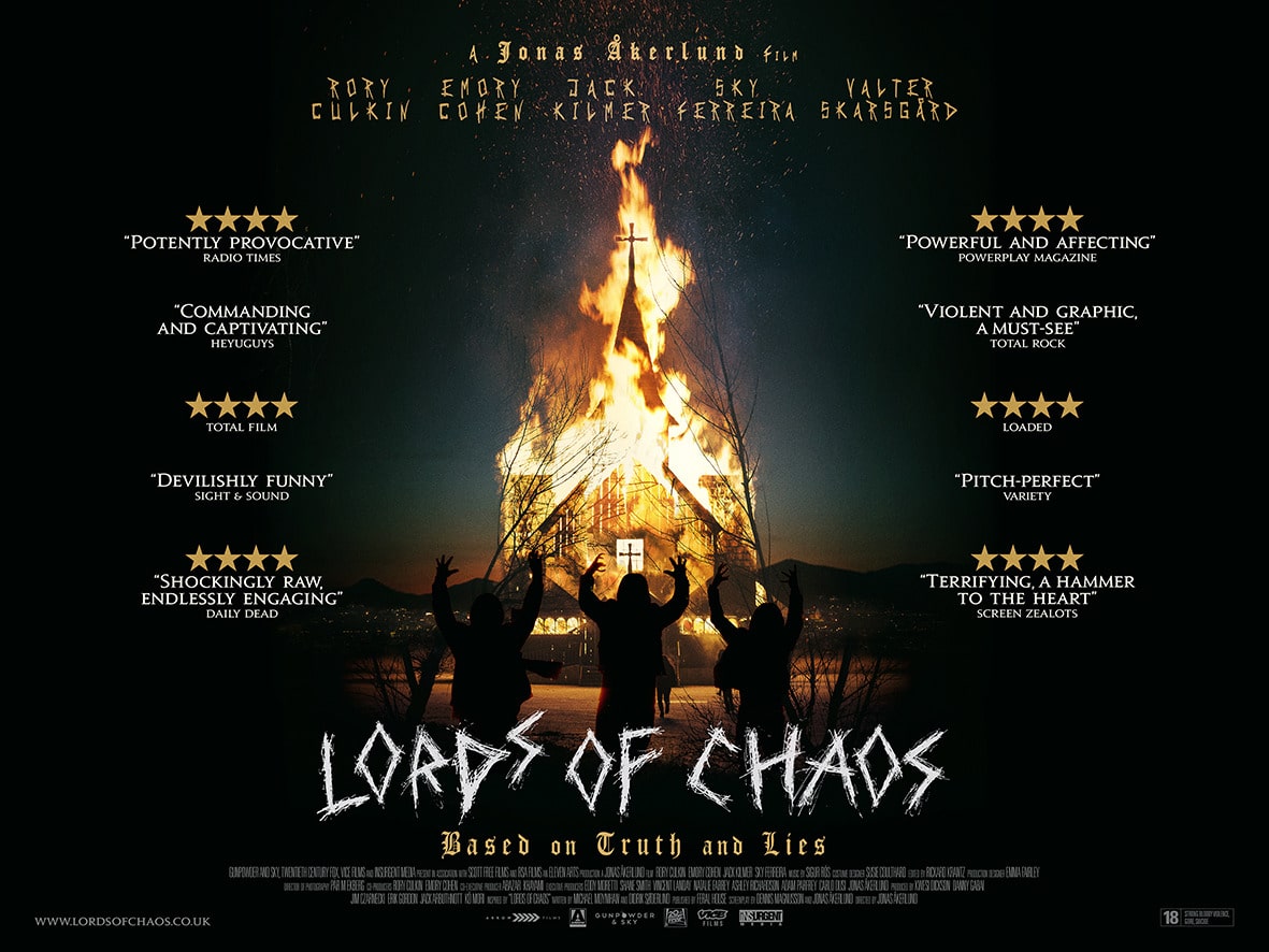 Lords of Chaos. Afiche 3