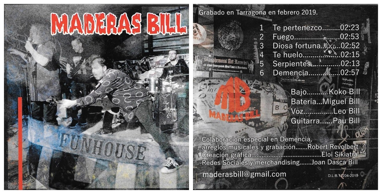 Maderas Bill. EP Funhouse