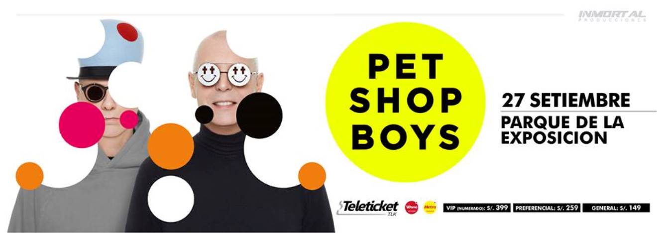Pet Shop Boys. Flyer oficial