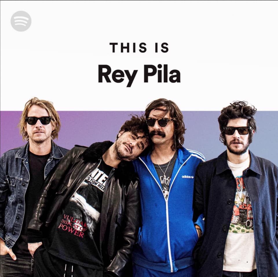 Rey Pila. Banda de rock México