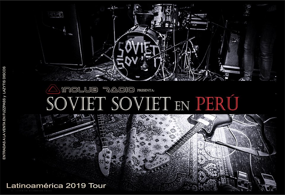 Soviet Soviet. Flyer oficial Lima 2019